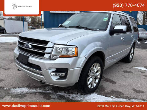 2017 Ford Expedition for sale at Da Silva Prime Auto in Green Bay WI