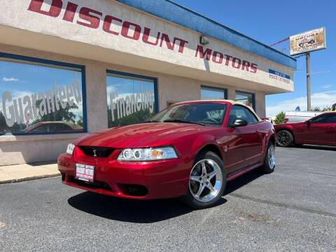 2001 Ford Mustang SVT Cobra for sale at Discount Motors in Pueblo CO