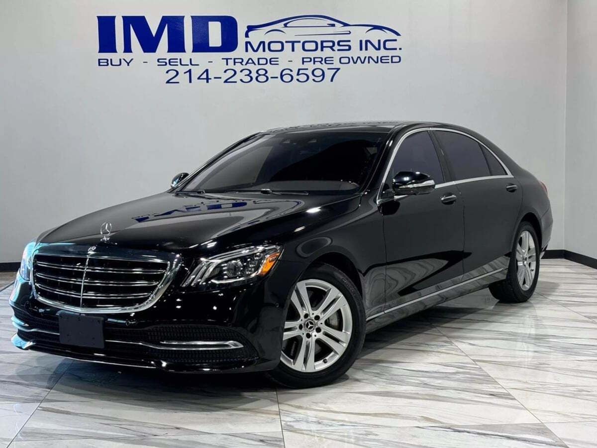 2019 Mercedes-Benz S-Class for sale at IMD MOTORS, INC in Dallas, TX