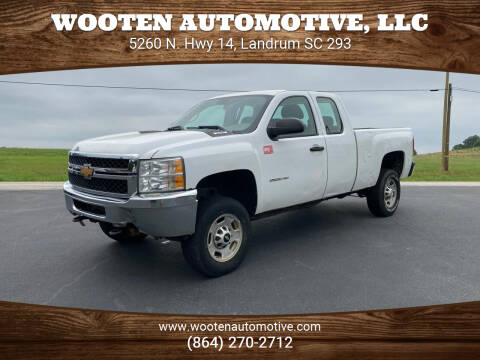 2013 Chevrolet Silverado 2500HD for sale at WOOTEN AUTOMOTIVE, LLC in Landrum SC