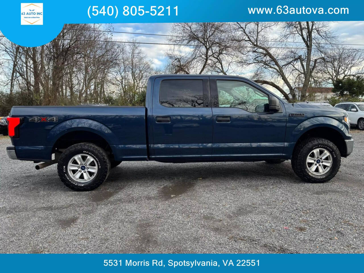 2018 Ford F-150 for sale at 63 Auto Inc in Spotsylvania, VA