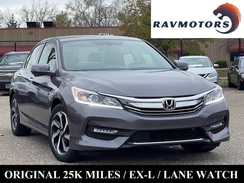 2016 Honda Accord for sale at RAVMOTORS- Burnsville in Burnsville MN