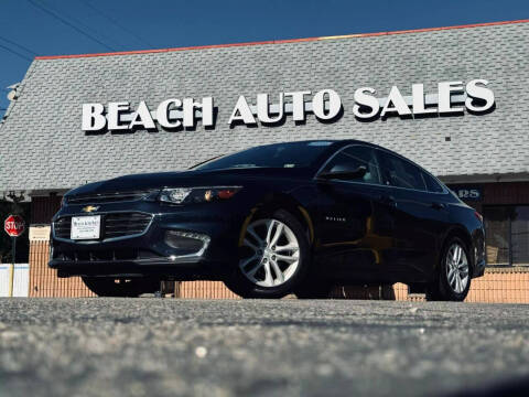 2016 Chevrolet Malibu for sale at Beach Auto Sales in Virginia Beach VA