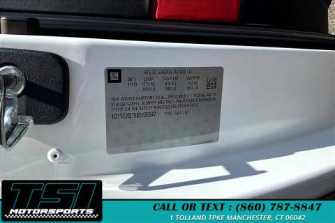 2014 Chevrolet Corvette Stingray