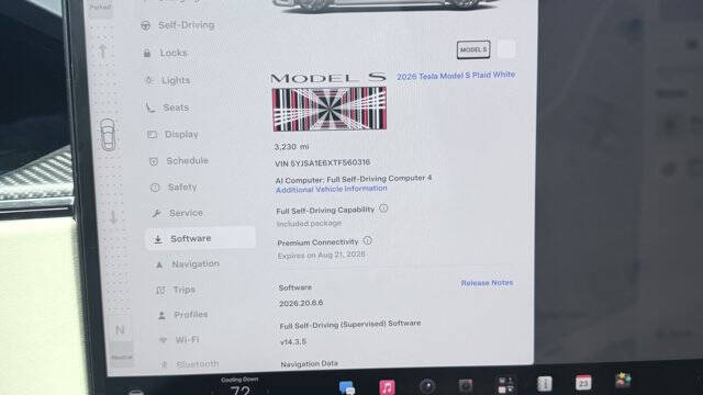 2026 Tesla Model S Plaid