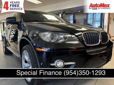 2012 BMW X6 for sale at Auto Max in Hollywood FL