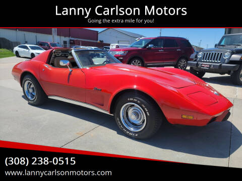 1976 Chevrolet Corvette for sale at Lanny Carlson Motors in Kearney NE