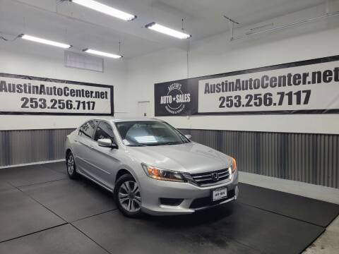 2013 Honda Accord for sale at Austin's Auto Sales in Edgewood WA