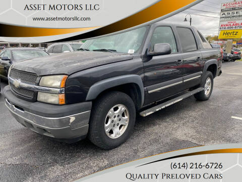 2005 Chevrolet Avalanche for sale at ASSET MOTORS LLC in Westerville OH