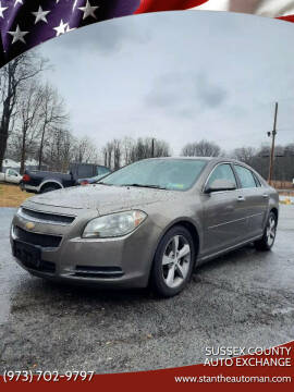 2012 Chevrolet Malibu for sale at Sussex County Auto Exchange in Wantage NJ