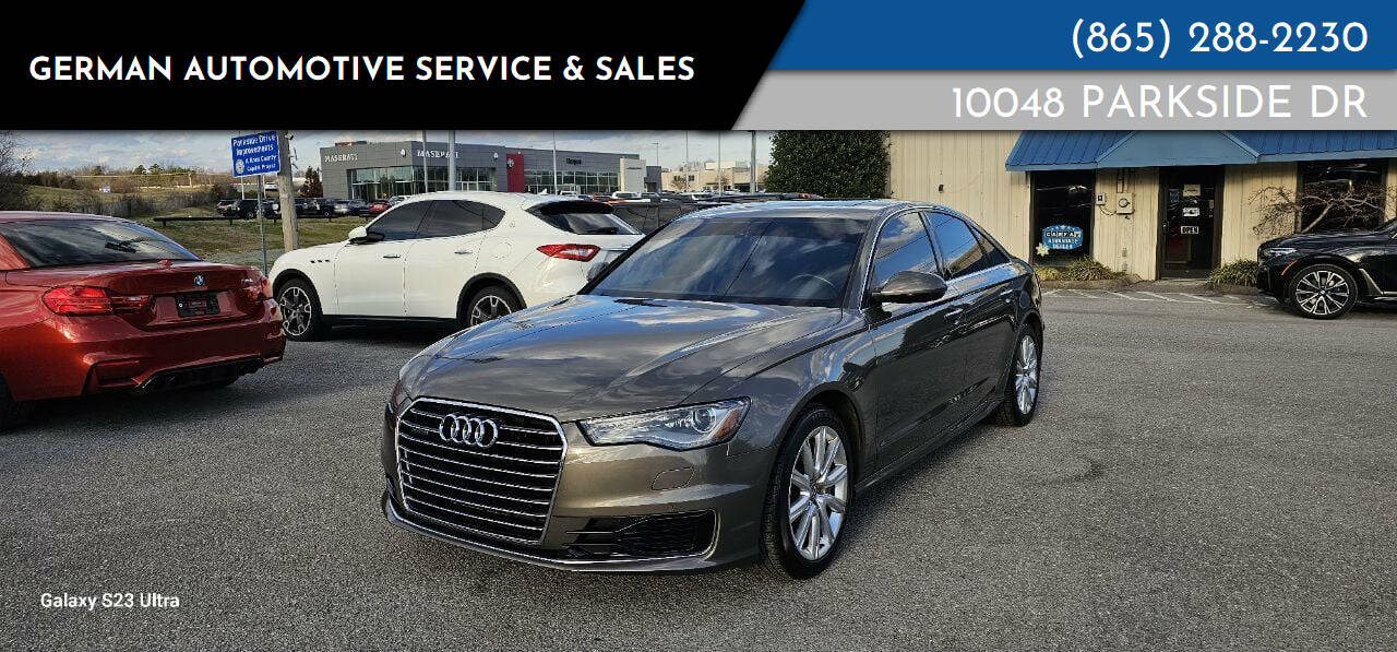 2016 Audi A6 for sale at German Automotive Service & Sales in Knoxville, TN