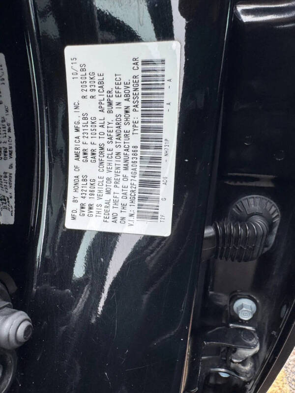 2016 Honda Accord EX