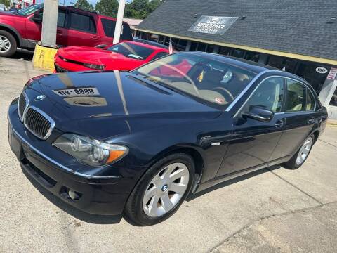 2007 BMW 7 Series for sale at Auto Space LLC in Norfolk VA