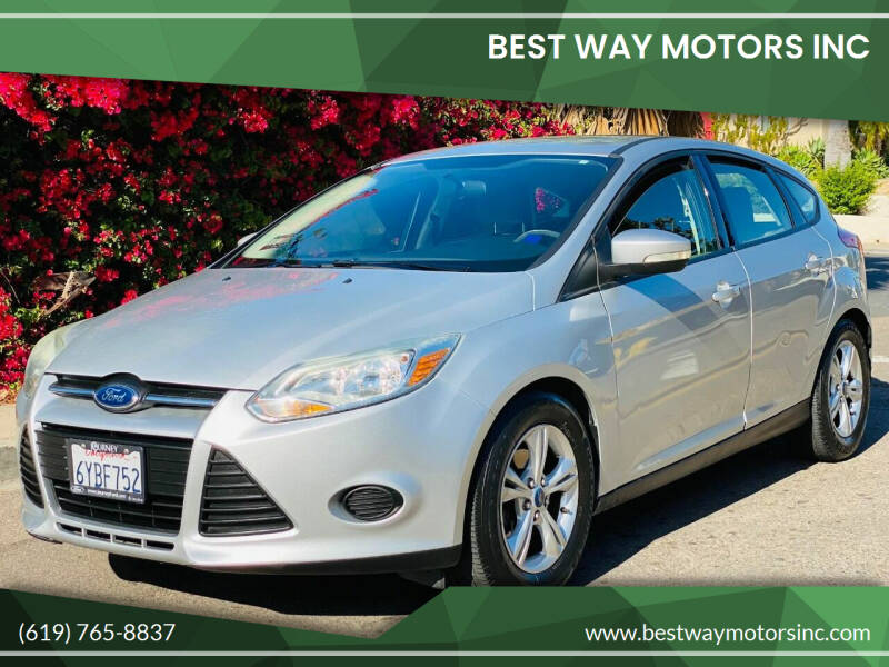 2013 Ford Focus for sale at BEST WAY MOTORS INC in San Diego CA