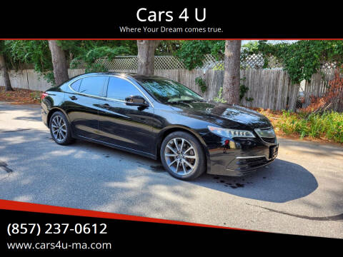 2015 Acura TLX for sale at Cars 4 U in Haverhill MA