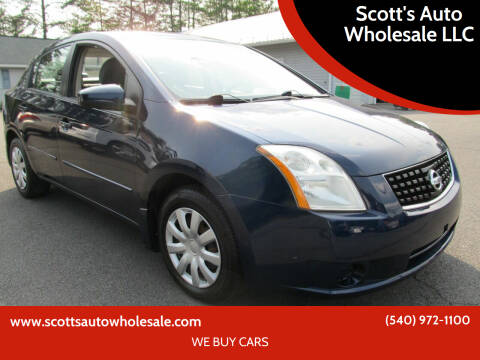 2009 Nissan Sentra for sale at Scott's Auto Wholesale LLC in Locust Grove VA