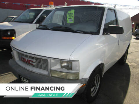 2000 GMC Safari Cargo for sale at Luxe Auto Sales in Modesto CA