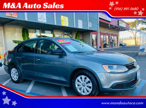 2012 Volkswagen Jetta for sale at M&A Auto Sales in Sacramento CA