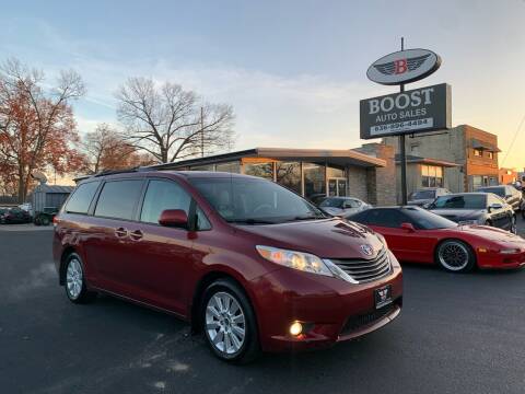 2011 Toyota Sienna for sale at BOOST AUTO SALES in Saint Louis MO