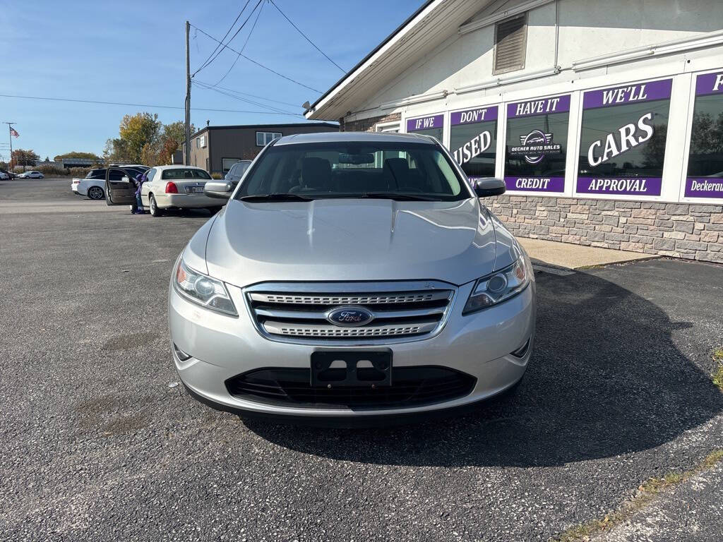 2010 Ford Taurus for sale at DECKER AUTO SALES in Bay City, MI