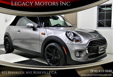 2019 MINI Convertible for sale at Legacy Motors Inc in Roseville CA