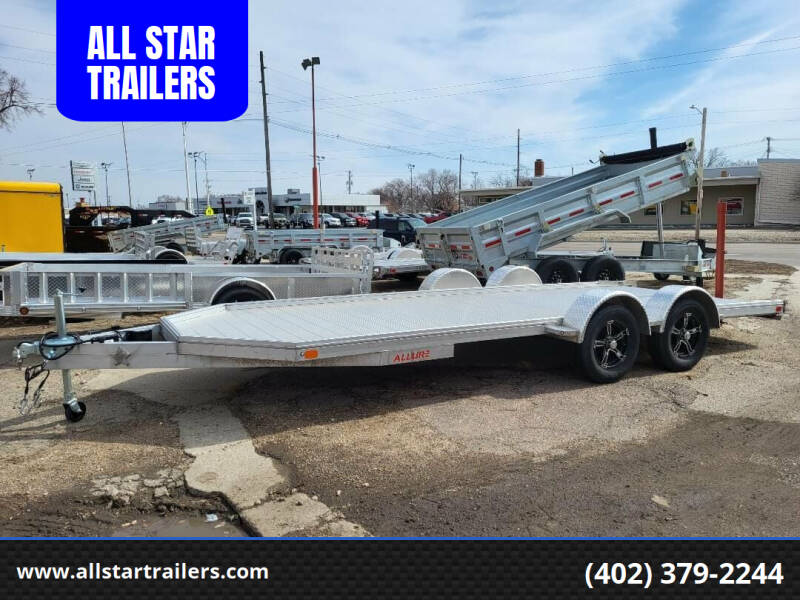 2023 ALLURE 8118-T-C All Aluminum for sale at ALL STAR TRAILERS Flatbeds in , NE