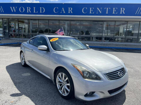 2011 Infiniti G37 Coupe for sale at WORLD CAR CENTER & FINANCING LLC in Kissimmee FL