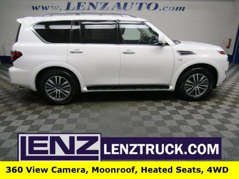 2021 Nissan Armada for sale at LENZ TRUCK CENTER in Fond Du Lac WI