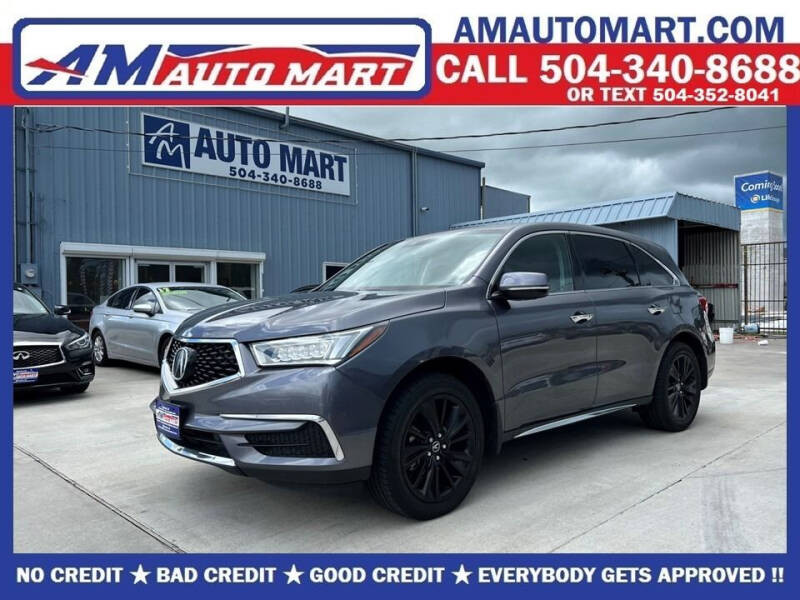 2017 Acura MDX for sale at AM Auto Mart Marrero LLC in Marrero LA