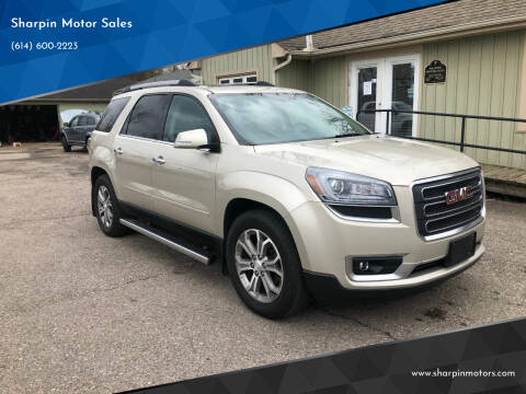 2013 GMC Acadia for sale at Sharpin Motor Sales in Columbus OH