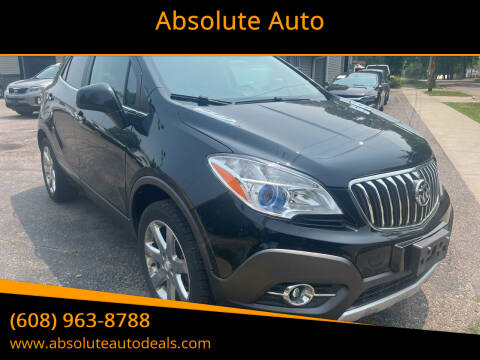 2013 Buick Encore for sale at Absolute Auto in Baraboo WI