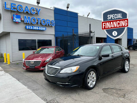 2013 Chrysler 200 for sale at Legacy Motors in Detroit MI