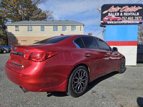 2017 Infiniti Q50 Red Sport 400
