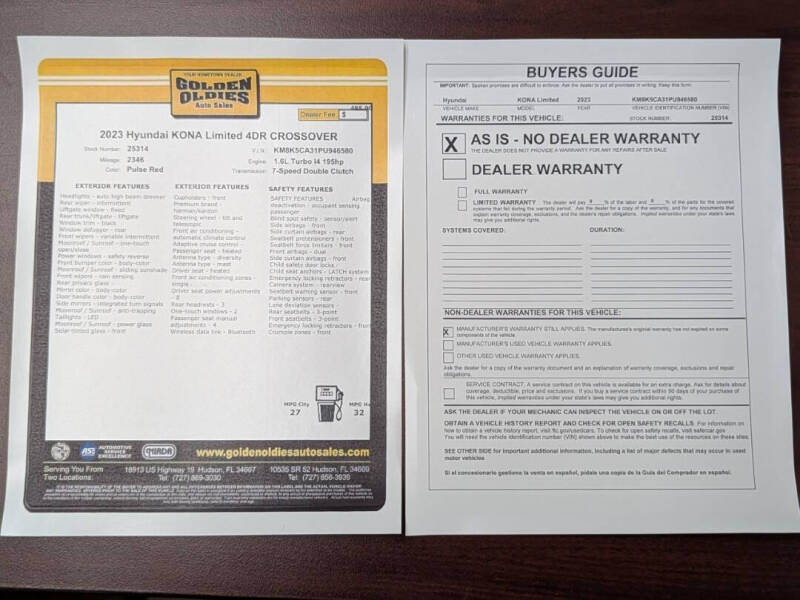 2023 Hyundai Kona Limited