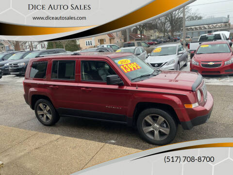 2017 Jeep Patriot for sale at Dice Auto Sales in Lansing MI