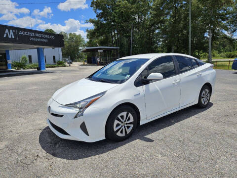 2017 Toyota Prius for sale at Access Motors Sales & Rental in Mobile AL