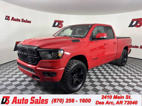 2020 RAM 1500 for sale at D3 Auto Sales in Des Arc AR