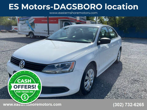 2013 Volkswagen Jetta for sale at ES Motors-DAGSBORO location in Dagsboro DE