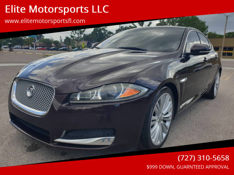 2012 Jaguar XF for sale at Elite Motorsports LLC in Saint Petersburg FL