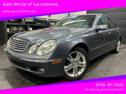 2006 Mercedes-Benz E-Class for sale at Auto World of Sacramento in Sacramento CA