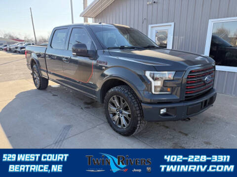 2016 Ford F-150 for sale at TWIN RIVERS CHRYSLER JEEP DODGE RAM in Beatrice NE
