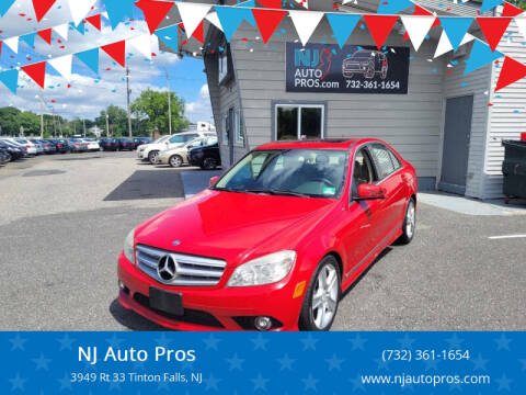 2010 Mercedes-Benz C-Class for sale at NJ Auto Pros in Tinton Falls NJ