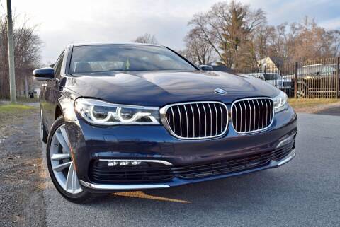 2016 BMW 7 Series for sale at QUEST AUTO GROUP LLC in Redford MI