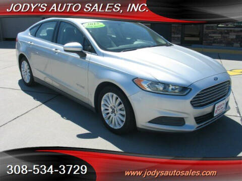 2015 Ford Fusion Hybrid for sale at Jody's Auto Sales in North Platte NE