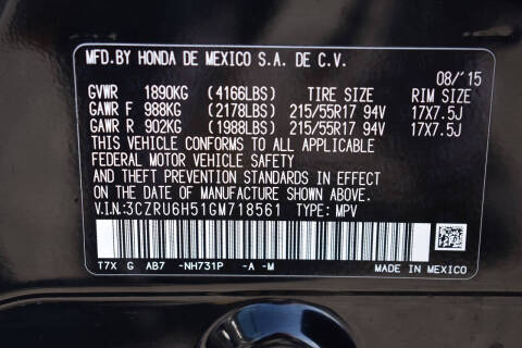 2016 Honda HR-V EX