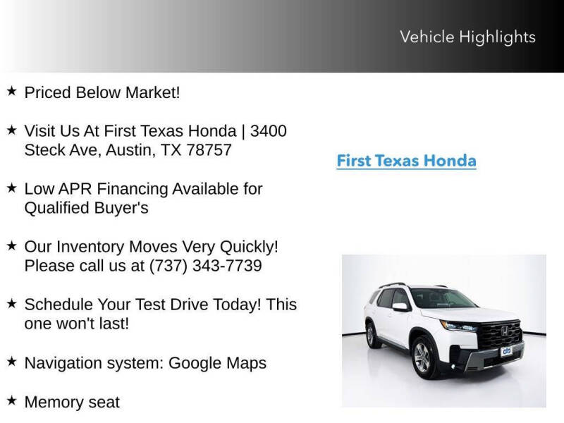 2026 Honda Pilot EX-L