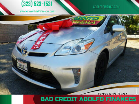 2013 Toyota Prius for sale at Bad Credit Adolfo Finances in Sun Valley CA