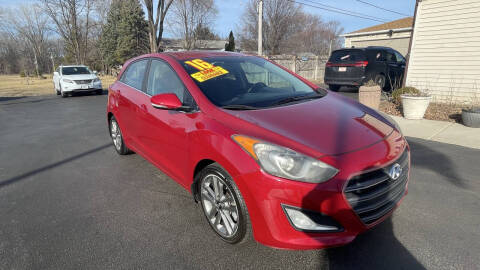 2016 Hyundai Elantra GT for sale at North American Credit Inc. in Waukegan IL