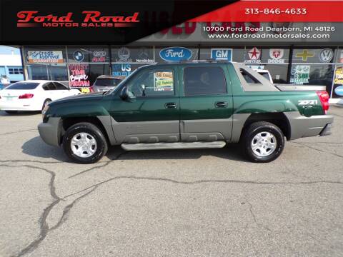 2002 Chevrolet Avalanche for sale at Ford Road Motor Sales in Dearborn MI