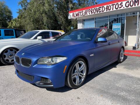 2013 BMW 5 Series for sale at Always Approved Autos in Tampa FL